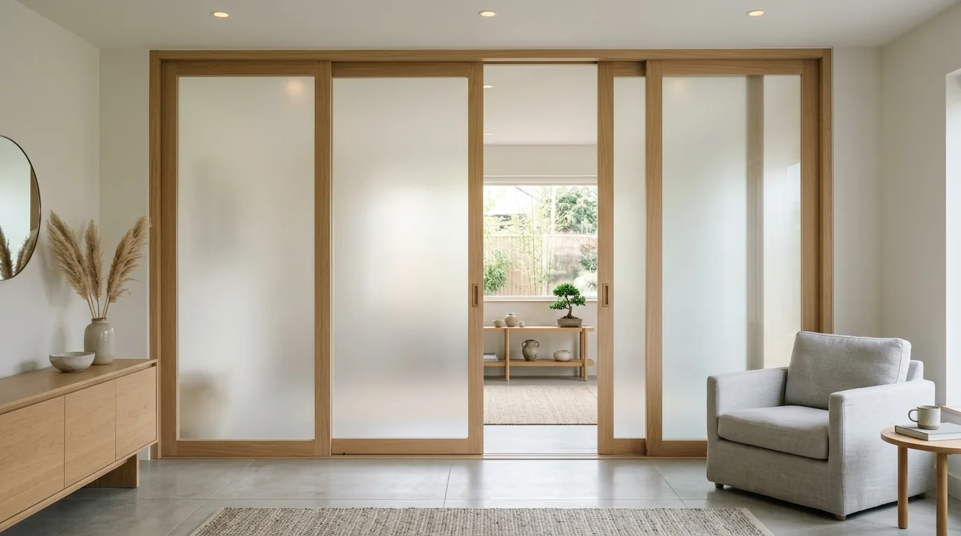 Use shoji-style panels for soft light